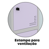 Armário Locker Guarda Volume Aço Light 4 portas 34,5x179,5cm - 11