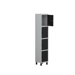 Armário Locker Guarda Volume Aço Light 4 portas 34,5x179,5cm - 3
