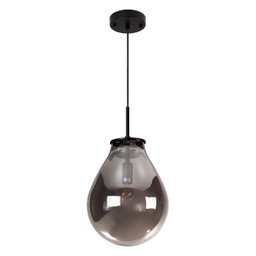 Pendente Caju 23 X30cm Preto - Bella Iluminação RZ001ESB - 1