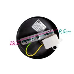 Pendente Caju 23 X30cm Preto - Bella Iluminação RZ001ESB - 6