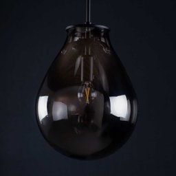 Pendente Caju 23 X30cm Preto - Bella Iluminação RZ001ESB - 4