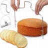 Cortador Nivelador Fatiador de Bolo Fio Duplo Ajustavel em Inox Confeiteira Boleira Profissional - 4