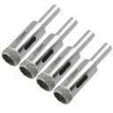 Ver imagem 5 de Serra Copo Diamantada Refrigerada 12mm Porcelanato Vidro Mármore | 04 Un