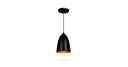 Ver imagem 1 de Lustre Pendente Bala Soft Pt Fosco Cobre