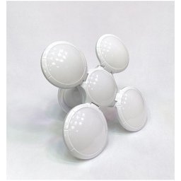 Lâmpada Led Pétala Dobrável Potente Escritório Salão Cozinha Snel Home - 14