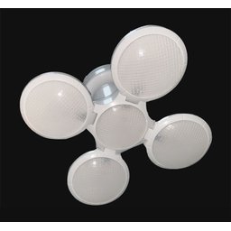 Lâmpada Led Pétala Dobrável Potente Escritório Salão Cozinha Snel Home - 6