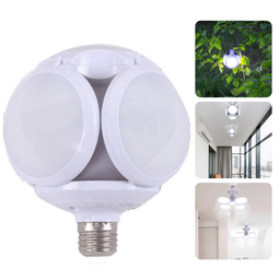 Lâmpada Led Pétala Dobrável Potente Escritório Salão Cozinha Snel Home - 2