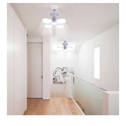 Lâmpada Led Pétala Dobrável Potente Escritório Salão Cozinha Snel Home - 11