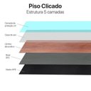 Ver imagem 4 de Piso Vinilico Clicado Régua 5mm Caixa com 2,25 m² Pix Revestimentos