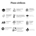 Ver mais imagens de Piso Vinílico Clicado 18,3cm X5mm X1,23m Pix Revestimentos Caixa com 2,251m²