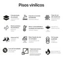 Ver imagem 7 de Piso Vinilico Clicado Régua 5mm Caixa com 2,25 m² Pix Revestimentos