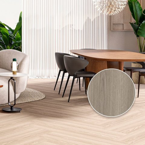 Piso Vinílico Clicado 5mm 18,3cmX1,23m PixRevestimentos Caixa c/ 2,251m² 