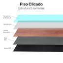 Ver imagem 5 de Piso Vinílico Clicado 18,3cm X5mm X1,23m Pix Revestimentos Caixa com 2,251m²
