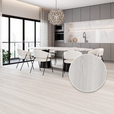 Piso Vinílico Colado Régua 2mm Rivatti