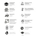 Ver mais imagens de Piso Vinílico Colado 18cm X 2mm X 1,22m Pix Revestimentos Caixa com 4,3354m²