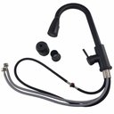 Ver imagem 3 de Torneira Pull Down Goumert Monocomando Agua Quente Fria Flexivel Cozinha Pia Cuba Mesa Lava Louça Li