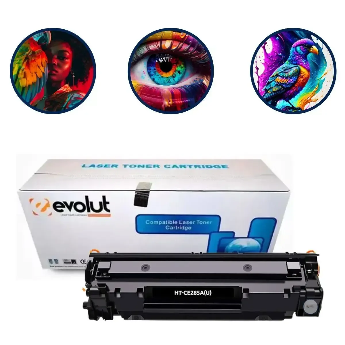 Toner Evolut Compatível 285a 435a 436a 278a Novo e Lacrado - 1
