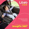 Cadeira para Auto 0-36 Kgs Isofix com Rotação Snugfix Preta Litet - Bb453out [reembalado] Bb453out - 3