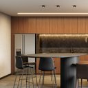 Ver imagem 2 de Rodapé de Poliestireno Frisado 7cm X 15mm X 240cm Preto Pix Revestimentos Preto - Caixa com 28,80 Me