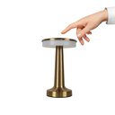 Ver imagem 4 de Abajur Dourado Pharos Led Taschibra Recarregável sem Fio 2w Sensor Touch - Dourado