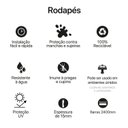 Ver imagem 4 de Rodapé de Poliestireno Frisado 15CMX15MMX240CM Pixrevestimentos-Caixa c/28,80 m Preto Pix Revestimentos