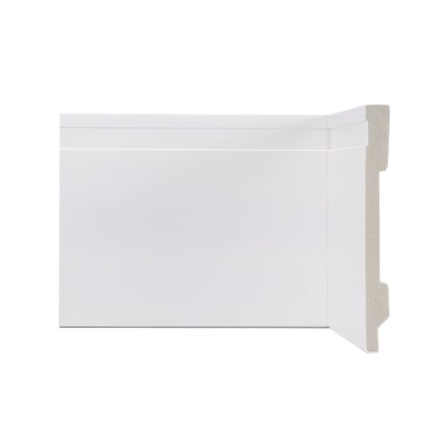 Rodapé de Poliestireno Frisado 10CMX15MMX240CM Pixrevestimentos Branco