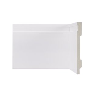 Rodapé de Poliestireno Frisado 10cm x 15mm x 240cm Pix Revestimentos