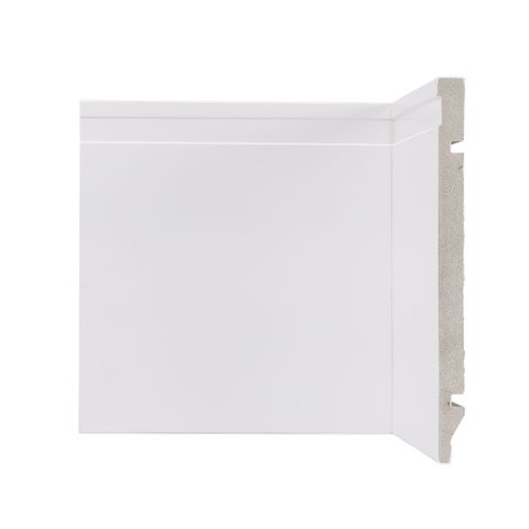 Rodapé de Poliestireno Frisado 20CMX15MMX240CM Pixrevestimentos Branco Pix Revestimentos