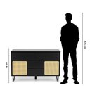 Ver imagem 5 de Gabinete para Banheiro em MDF Jungle Preto