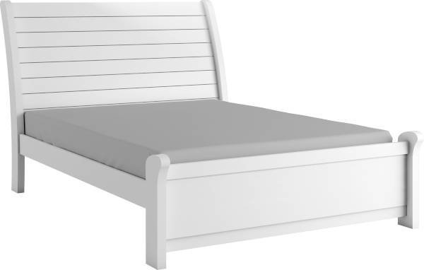 Cama Casal Queen 1,60 Estrutura em Mdf Resistente - Siena-branco - Bianchi Móveis - 1