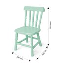 Ver imagem 3 de Kit 2 Cadeiras Infantil 60,5x33x35cm Dalas