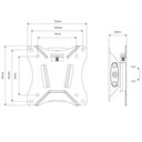 Ver imagem 6 de Suporte para Monitor Inclinável de Parede 15 a 34 Ctm100