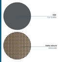 Ver mais imagens de Gabinete para Banheiro em MDF Jungle Cinza/Grafite