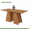 Conjunto Mesa 170cm Tampo Mdf no Glass Luxor e 6 Cadeiras Apogeu - 15