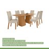 Conjunto Mesa 170cm Tampo Mdf no Glass Luxor e 6 Cadeiras Apogeu - 18