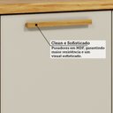 Ver imagem 6 de Balcão de Cozinha 2 Portas Tampo 100% MDF 80cm Malta Bege/Amêndoa/Off-White Espresso Móveis