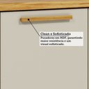 Ver imagem 7 de Balcão de Cozinha 2 Portas 100% MDF 80cm Malta Espresso Móveis Bege/Amêndoa/Off White