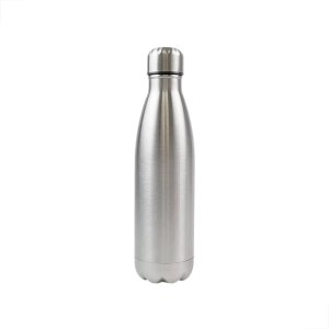 Garrafa de Água Térmica Inox Parede Dupla 500ml Portátil