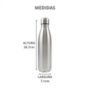 Ver mais imagens de Garrafa de Água Térmica Inox Parede Dupla 500ml Portátil