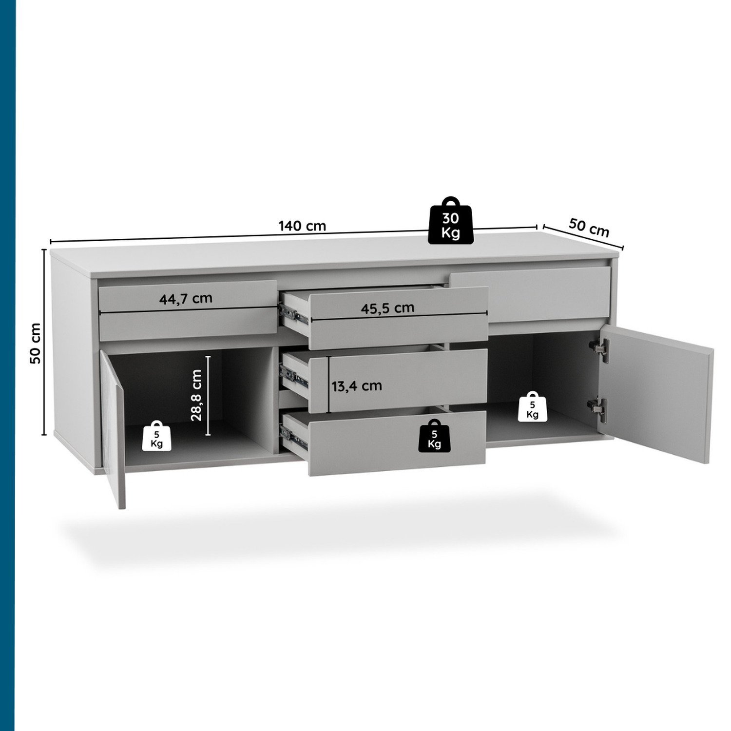 Gabinete Aéreo para Banheiro em Mdf Close - 4