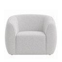 Ver imagem 4 de Poltrona Aura Bouclé Cinza - Sallar Home