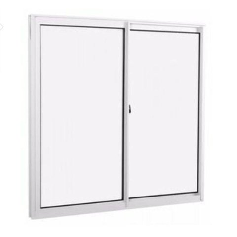 Janela de Alumínio 02 Folhas Fit Branca - 100x120