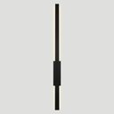 Ver imagem 2 de 2 Arandelas Traço Frame Linear Reta Led 6w 50cm 3000k-preto
