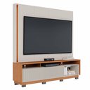 Ver imagem 2 de Estante Home Theater com Pés Jordão Off White Freijó - Colibri