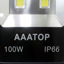 Ver imagem 3 de Kit 4 Refletor Led Branco Holofote Externo Jardim Muro 100w