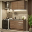 Ver imagem 1 de Armário de Cozinha Compacta 120cm Rustic Glamy Madesa 03