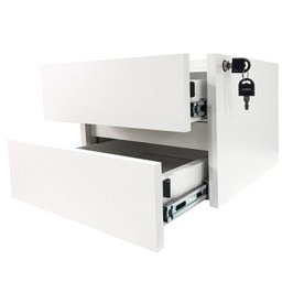 Mesa para Escritório Diretor Organic com 2 Gavetas - 6