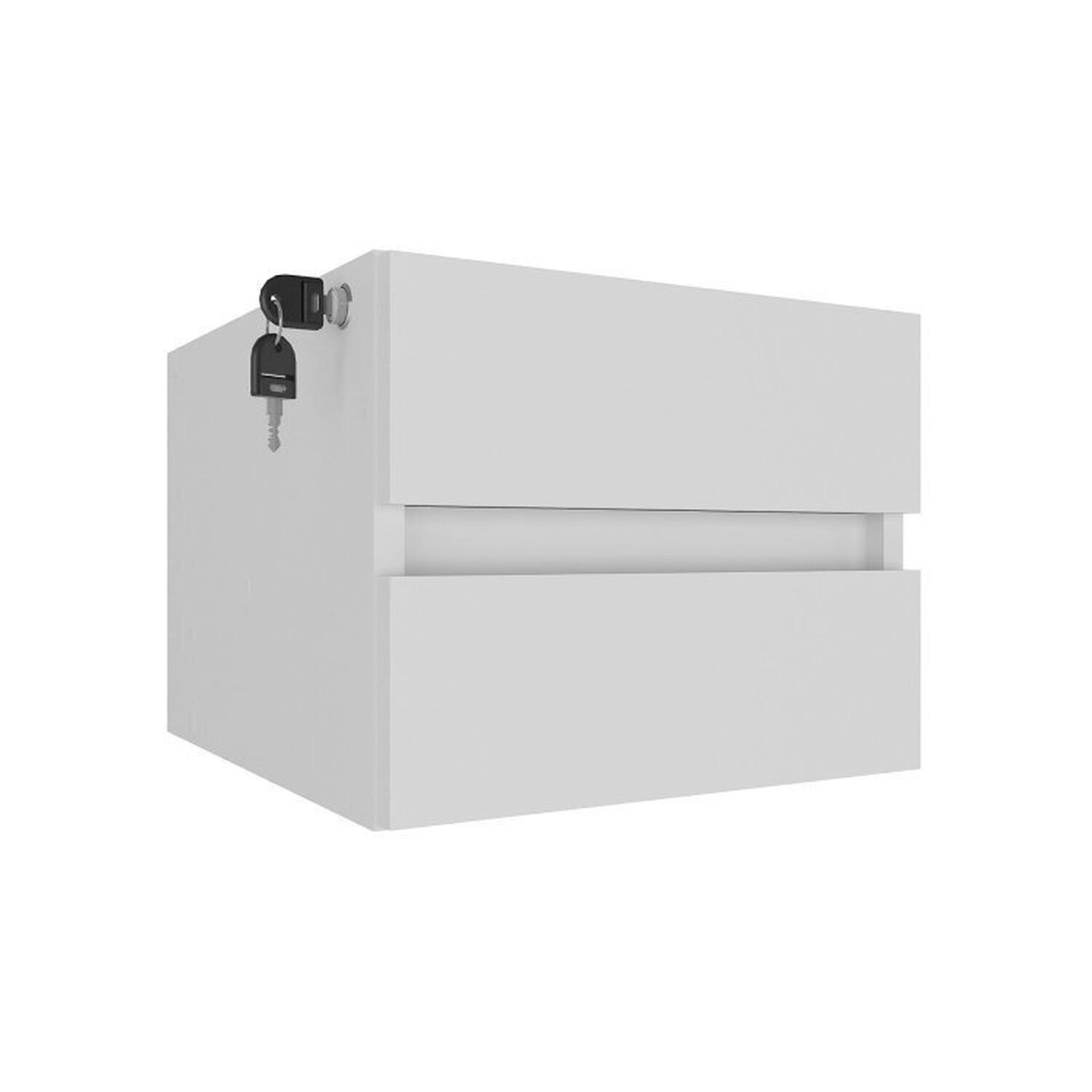 Mesa para Escritório Diretor Organic com 2 Gavetas - 8
