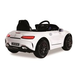 Carro Elétrico Mercedes Benz 12V Controle Remoto - Xalingo - Branco - 1