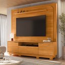 Ver imagem 1 de Estante para TV e Home Theater até 75 Polegadas 200CMX196CM Nilo Marrom Cinamomo